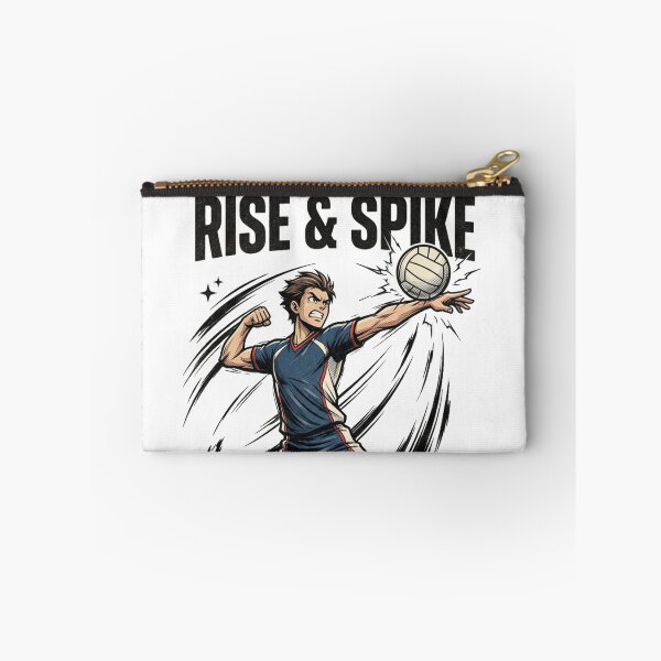 Item preview, Rise and Spike Volleyball Player Action Design designed and sold by @SHINTOSARTSTORE.