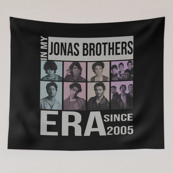 Aperçu de l'œuvre Tournée vintage des Jonas Brothers des années 90, à mon époque créée et vendue par BlathFords.