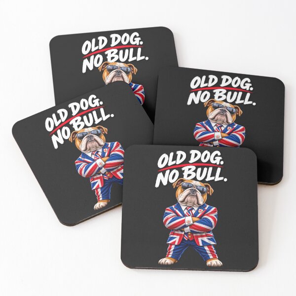 Item preview, British Bulldog No Bull Funny English Bulldog Union Jack UK Flag designed and sold by Genius Geek.