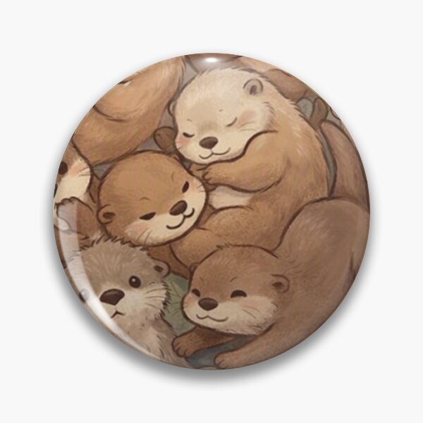 Item preview, Otter Cuddle Pattern – Friendship In The Quiet Waters designed and sold by iamdesigns14.