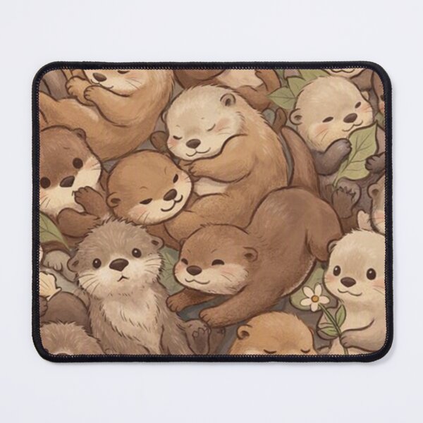 Item preview, Otter Cuddle Pattern – Friendship In The Quiet Waters designed and sold by iamdesigns14.