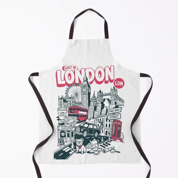 Item preview,  London Vintage British Doodle Illustration designed and sold by Ada’s Mystic Atelier .
