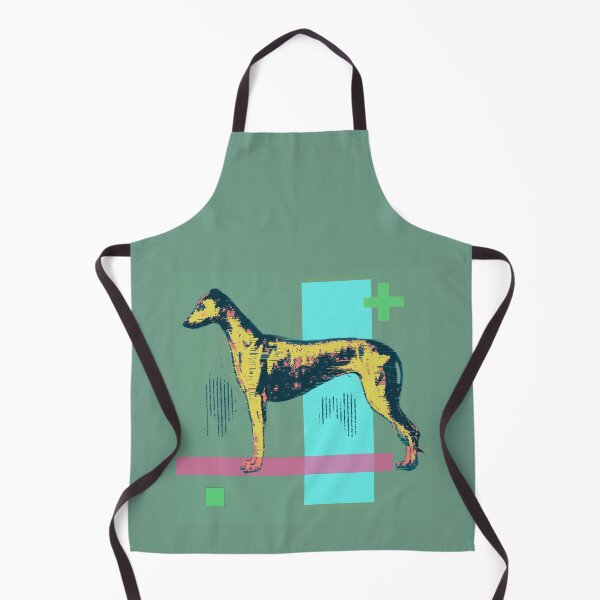 Item preview, Glitch Sighthound Geometric Pop Art №3 designed and sold by MikZviagin.