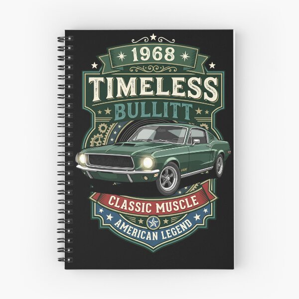 Item preview, 1968 Timeless Bullitt Classic Muscle American Legend Vintage Automotive Enthusiast  designed and sold by w66aboo.