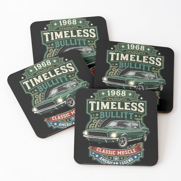Item preview, 1968 Timeless Bullitt Classic Muscle American Legend Vintage Automotive Enthusiast  designed and sold by w66aboo.