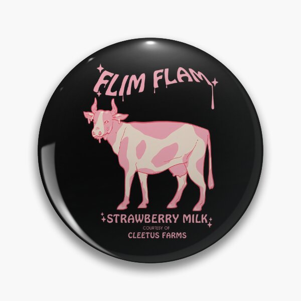 Item preview, Pink Strawberry Milk Cow Cute Farm Animal Vector designed and sold by CLoudyHermit.