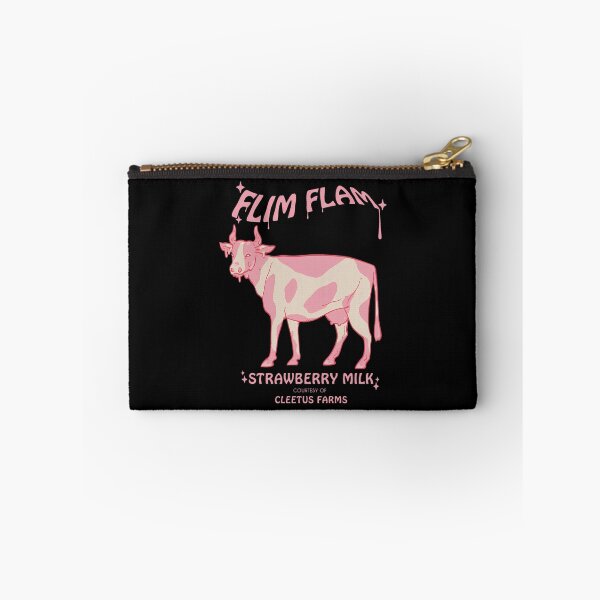 Item preview, Pink Strawberry Milk Cow Cute Farm Animal Vector designed and sold by CLoudyHermit.