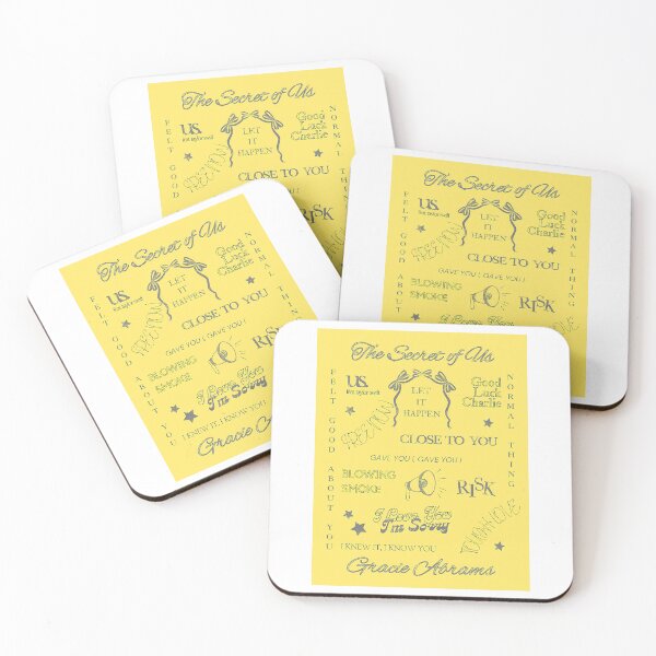Item preview, The Secret Of Us Tracklist Print designed and sold by lziah-jayne.