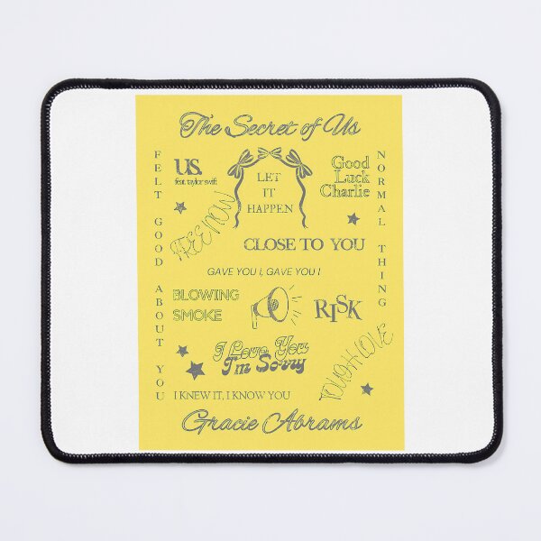 Item preview, The Secret Of Us Tracklist Print designed and sold by lziah-jayne.
