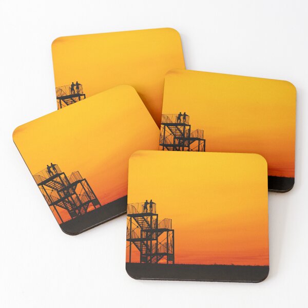 Item preview, Sunset Silhouette on Observation Tower designed and sold by Rogi74.