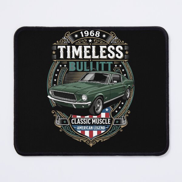 Item preview, Copy of 1968 Timeless Bullitt Classic Muscle American Legend Vintage Automotive Enthusiast designed and sold by w66aboo.