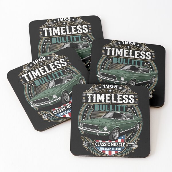 Item preview, Copy of 1968 Timeless Bullitt Classic Muscle American Legend Vintage Automotive Enthusiast  designed and sold by w66aboo.
