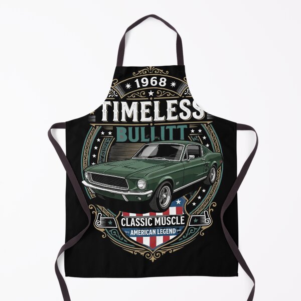 Aperçu de l'œuvre Exemplaire de 1968 Timeless Bullitt Classic Muscle Légende Américaine Voitures Vintage Passionné créée et vendue par w66aboo.