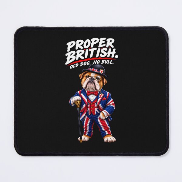 Item preview, Copy of British Bulldog No Bull Funny English Bulldog Union Jack UK Flag designed and sold by Genius Geek.