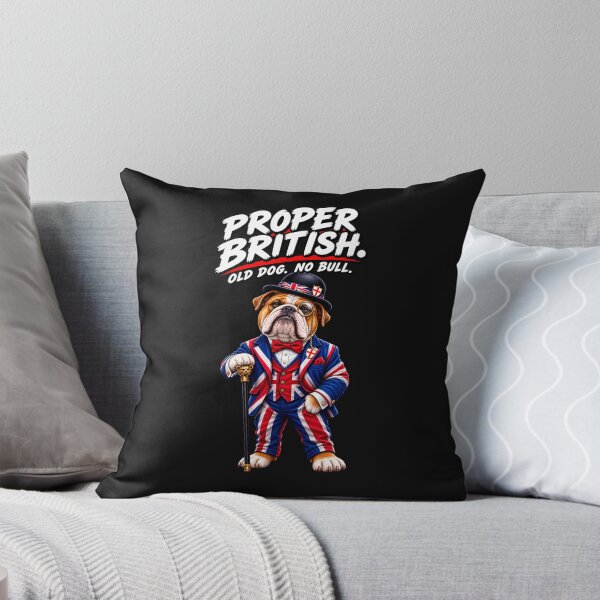 Item preview, Copy of British Bulldog No Bull Funny English Bulldog Union Jack UK Flag designed and sold by Genius Geek.