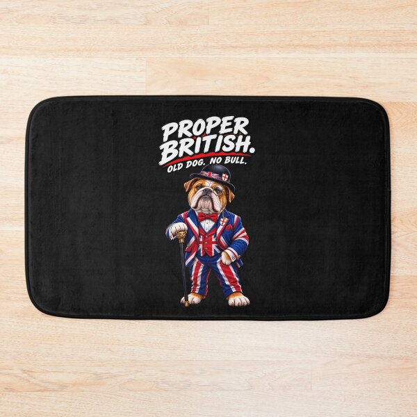 Item preview, Copy of British Bulldog No Bull Funny English Bulldog Union Jack UK Flag designed and sold by Genius Geek.