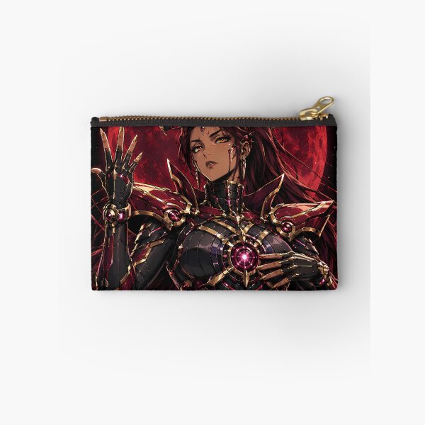 Item preview, Red Moon Mecha Empress – Cyberpunk Anime Warrior designed and sold by Apocalyptic Art Studio.