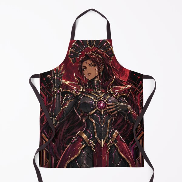 Item preview, Red Moon Mecha Empress – Cyberpunk Anime Warrior designed and sold by Apocalyptic Art Studio.