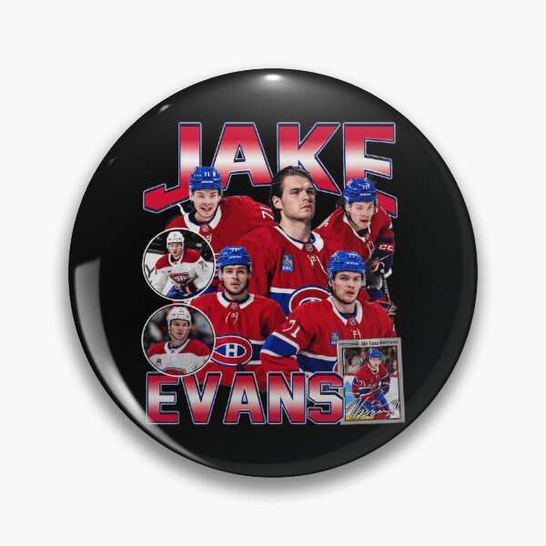Item preview, Jake Evans Vintage Hockey Collage designed and sold by Nikita19es.