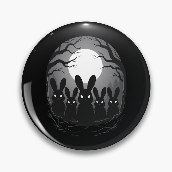 Item preview, Glow Eyes Rabbits Gang Moonlits Forest designed and sold by Andreahuebos.