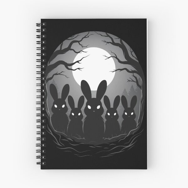 Item preview, Glow Eyes Rabbits Gang Moonlits Forest designed and sold by Andreahuebos.
