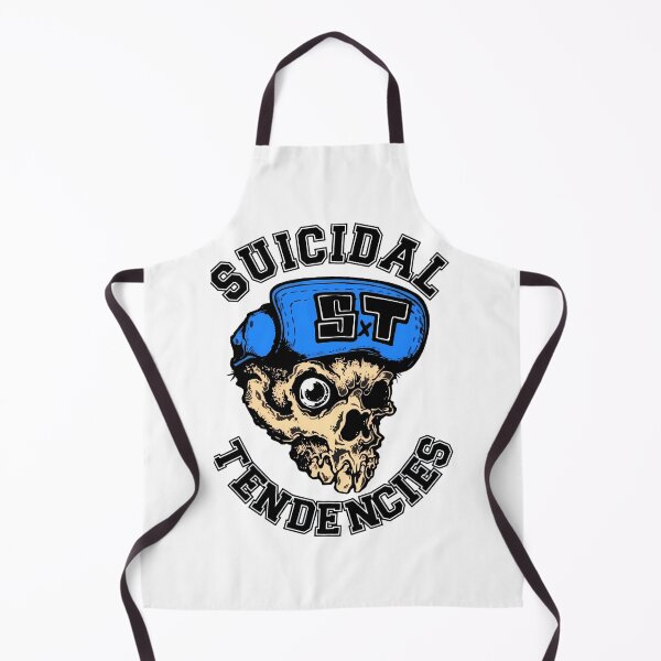 Item preview, Suicidal Tendencies Blue Cap Skull designed and sold by AnandAnjaliArt.