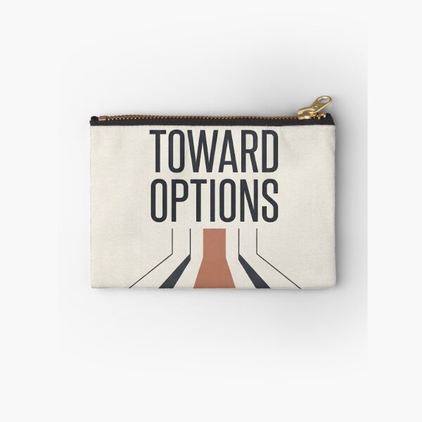 Item preview, Work Toward Options - Minimalist Career Motivation Art Print designed and sold by Zaramodo.
