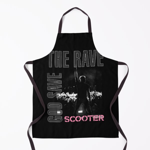 Item preview, The Rave And God Save Scooter designed and sold by AnandAnjaliArt.