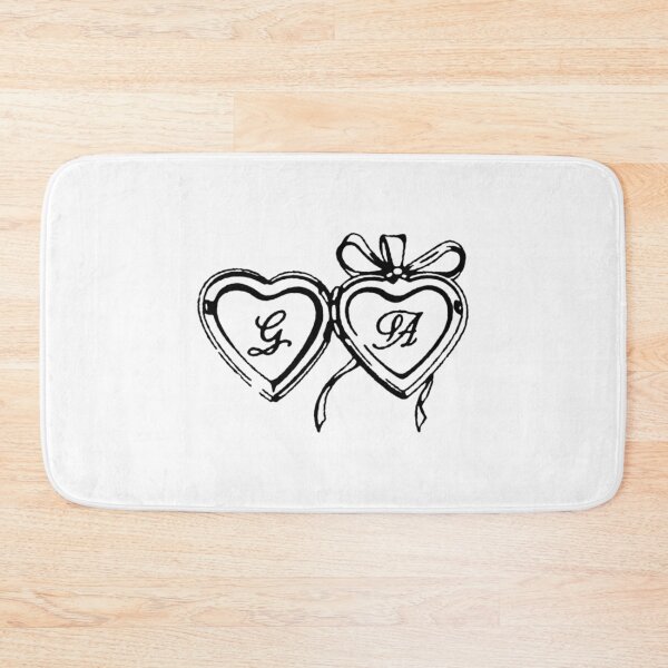 Item preview, Ga Cursive Bow Locket designed and sold by lziah-jayne.