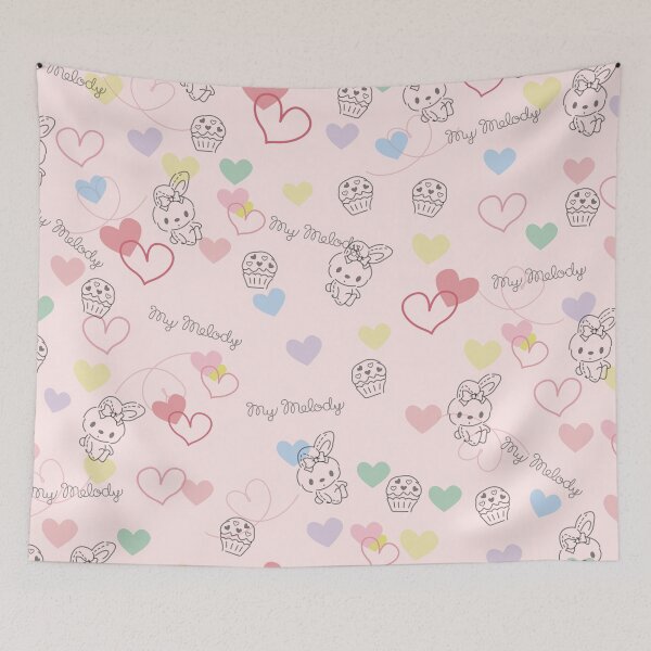 Item preview, Sweet music pattern designed and sold by Quijote-.