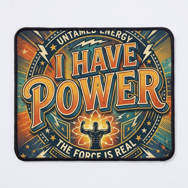 Item preview, I have Power in vintage style  designed and sold by KRIDD-DESIGN.