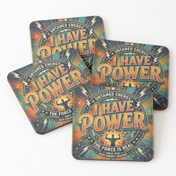 Item preview, I have Power in vintage style  designed and sold by KRIDD-DESIGN.