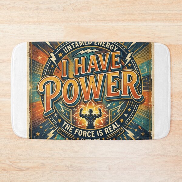 Item preview, I have Power in vintage style  designed and sold by KRIDD-DESIGN.