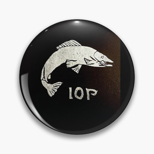 Item preview, Silver Salmon old Irish 10p coin designed and sold by JOMCarveToPrint.