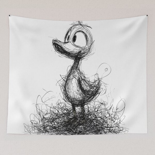 Artikelvorschau, Duckie Doodle entworfen und verkauft von BRETT'S ART STUDIO.