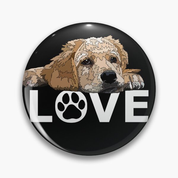 Item preview, Golden Labrador Love Puppy Dog designed and sold by Just-Arts-4U.