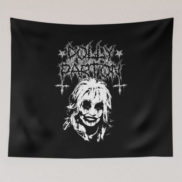 Item preview, Dollys Partons Black Metal Style designed and sold by Andreahuebos.