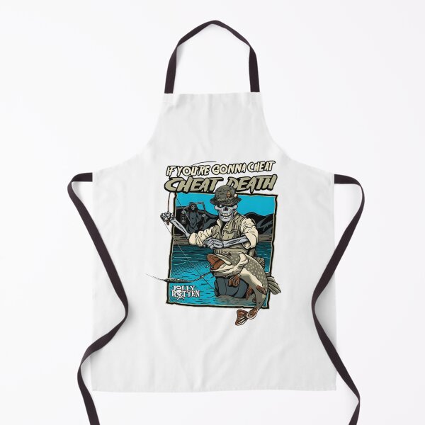 Item preview, Jolly Rotten Fishing Cheat Death designed and sold by aTiredWitchArt.