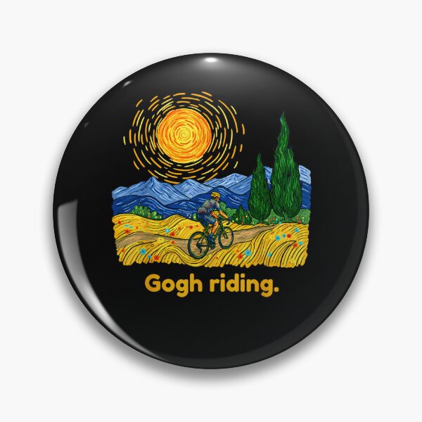 Item preview, Gogh Riding Funny Cycling Van Gogh Art Bike designed and sold by ArtByimamS.