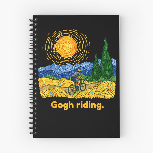 Item preview, Gogh Riding Funny Cycling Van Gogh Art Bike designed and sold by ArtByimamS.
