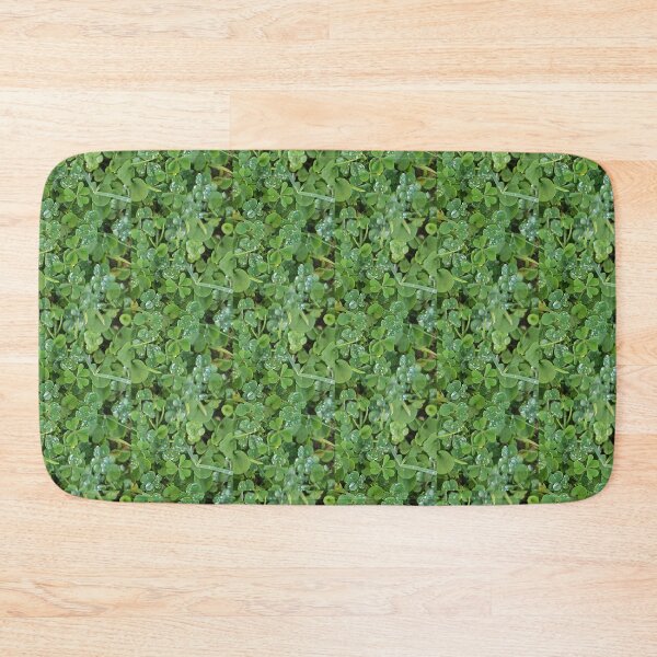 Item preview, Green Clover Leaves with Fresh Morning Dewdrops designed and sold by Yanshuf.