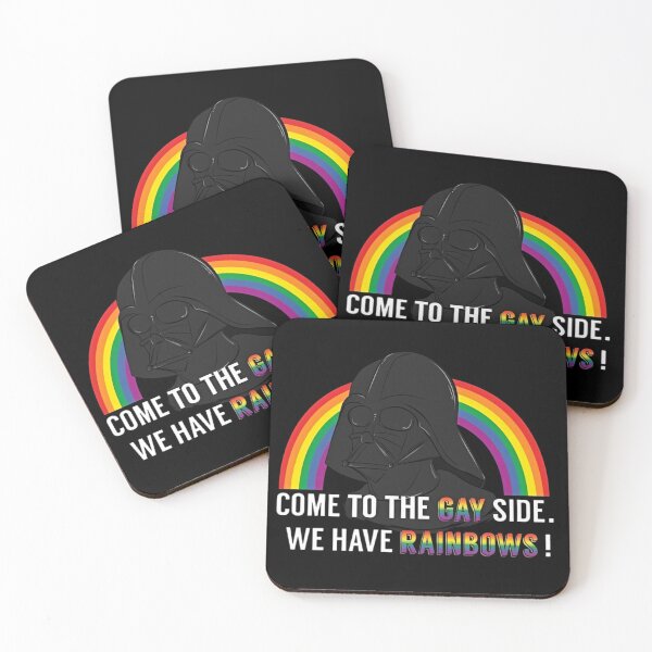 Item preview, Darth Vader "Come to the Gay Side" We Have Rainbows designed and sold by Bohepa.