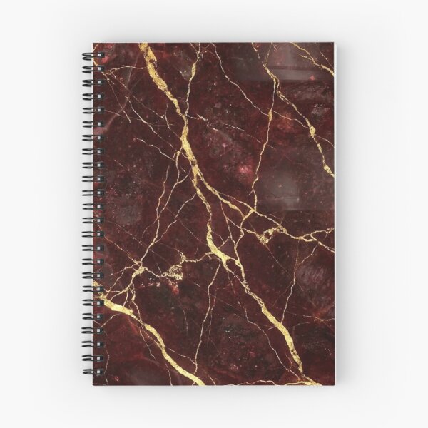 Item preview, Abstract Red and Gold Marble Design designed and sold by ZedColors.