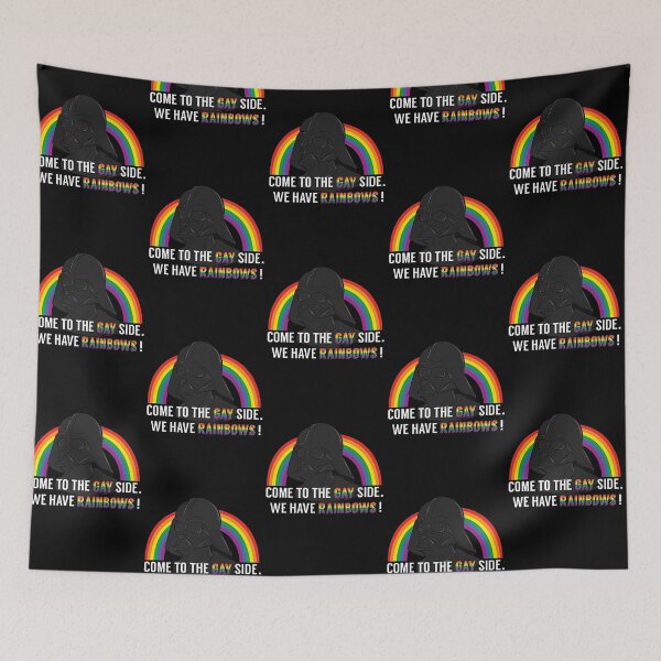 Item preview, Darth Vader "Come to the Gay Side" We Have Rainbows designed and sold by Bohepa.