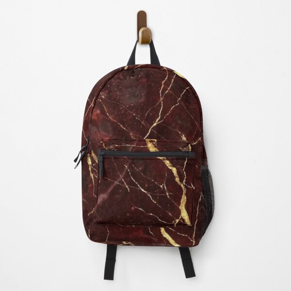 Item preview, Abstract Red and Gold Marble Design designed and sold by ZedColors.