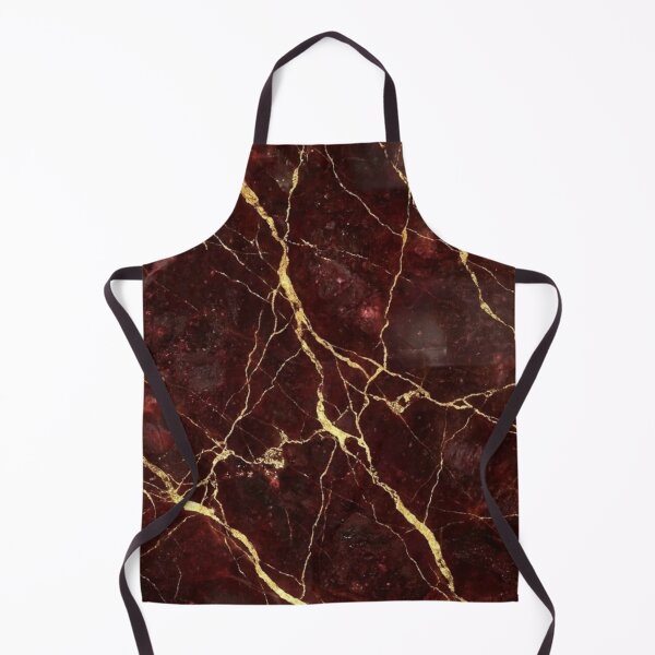 Item preview, Abstract Red and Gold Marble Design designed and sold by ZedColors.