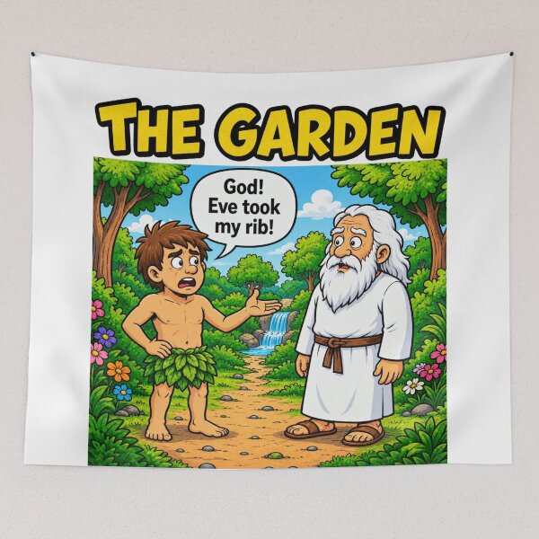 Item preview, The Garden - Adams Missing Rib designed and sold by Fort Chiswell Trading Company.