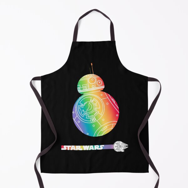 Item preview, BB-8 Robot Rainbow Outline Star Wars Pride designed and sold by Bohepa.