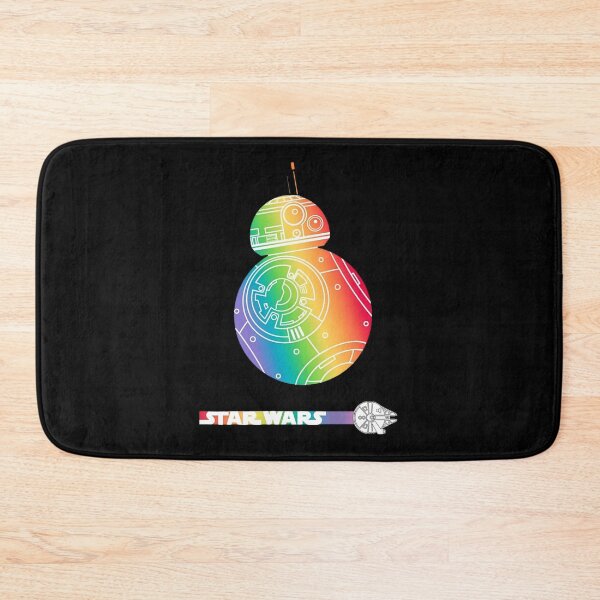 Item preview, BB-8 Robot Rainbow Outline Star Wars Pride designed and sold by Bohepa.