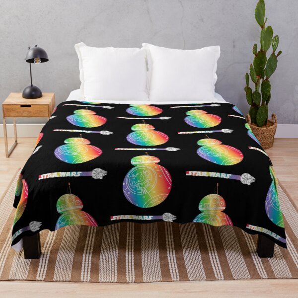 Item preview, BB-8 Robot Rainbow Outline Star Wars Pride designed and sold by Bohepa.